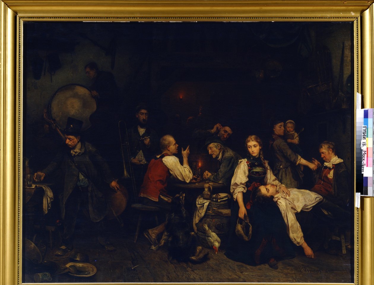 Il mattino dopo la festa da Ludwig Knaus