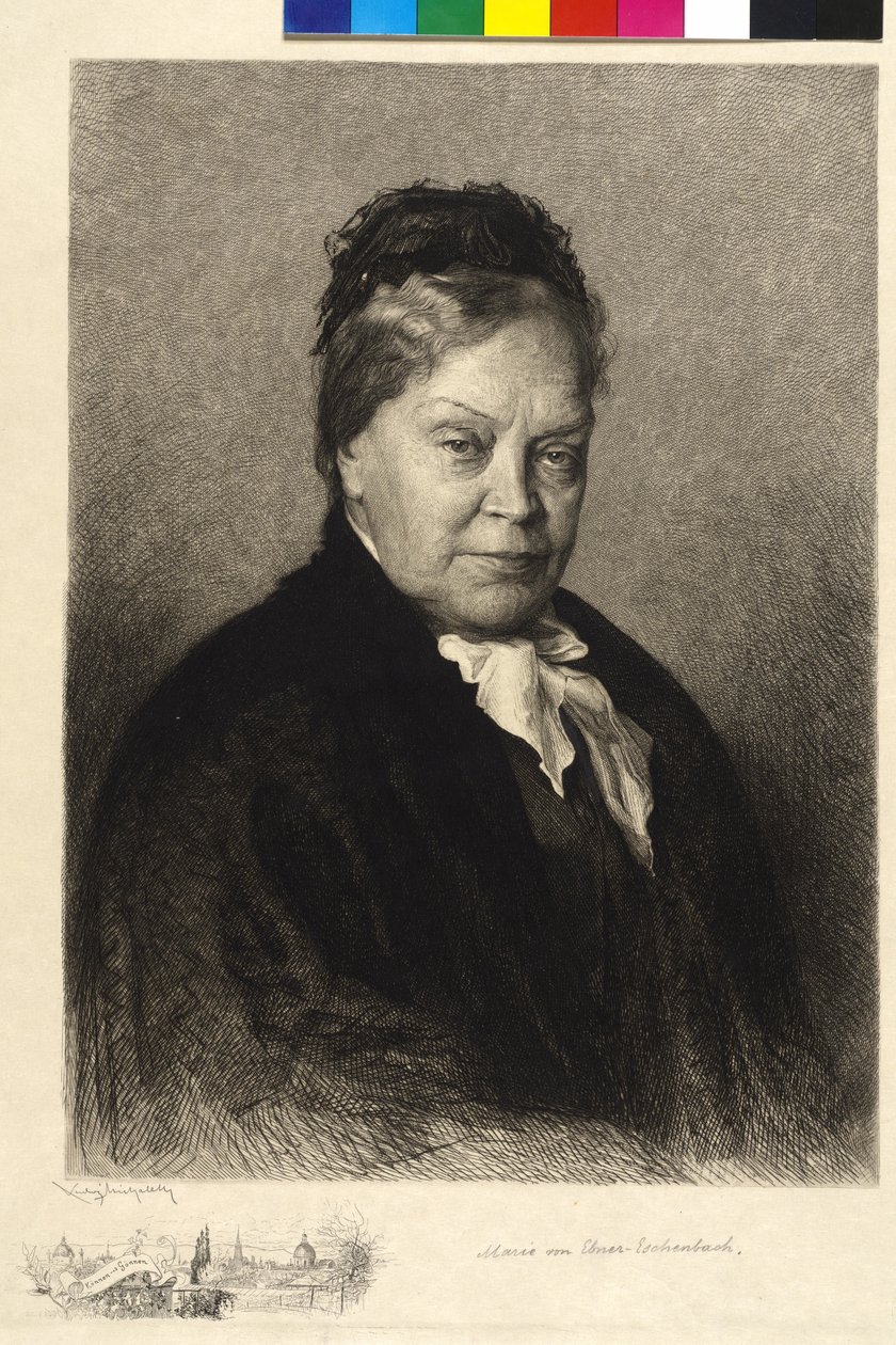 Marie von Ebner-Eschenbach da Ludwig Michalek