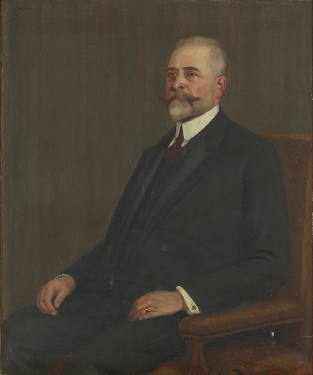 Sua Eccellenza Moritz Conte Vetter von der Lilie, 1901-1907 Presidente della Camera dei Deputati da Ludwig Wieden