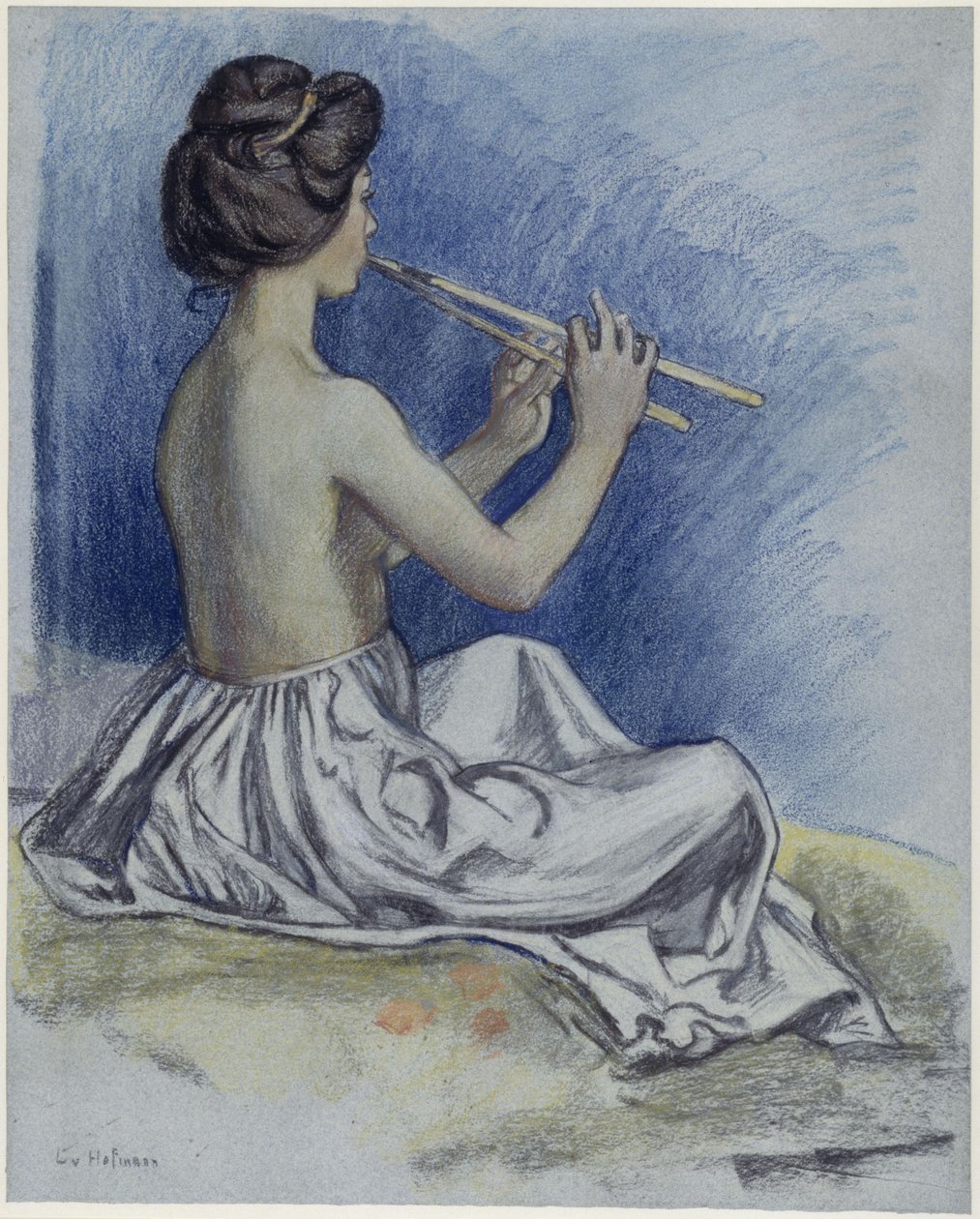 Flautista da Ludwig von Hofmann