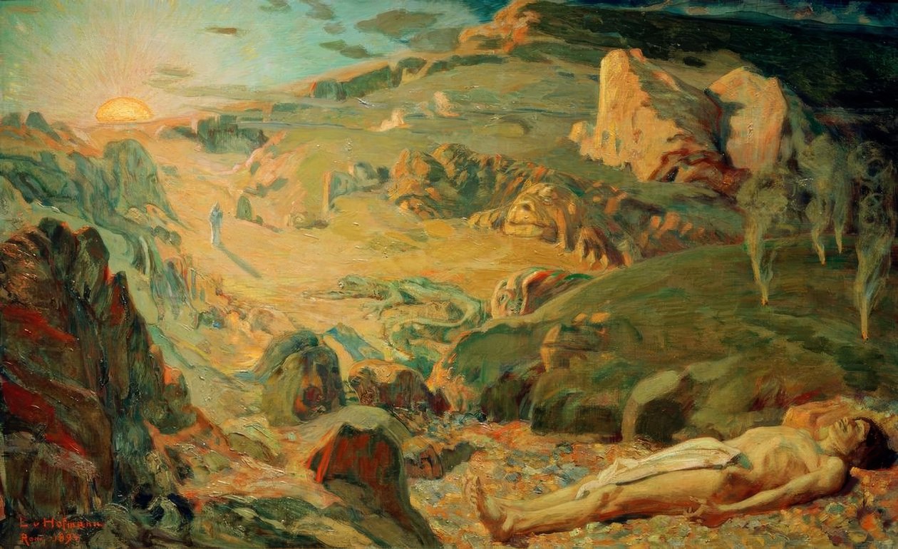 Valle del terrore da Ludwig von Hofmann