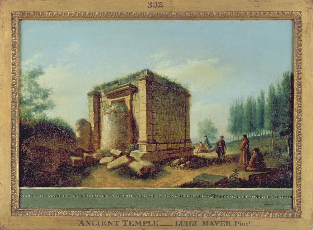 Tempio Antico da Luigi Mayer