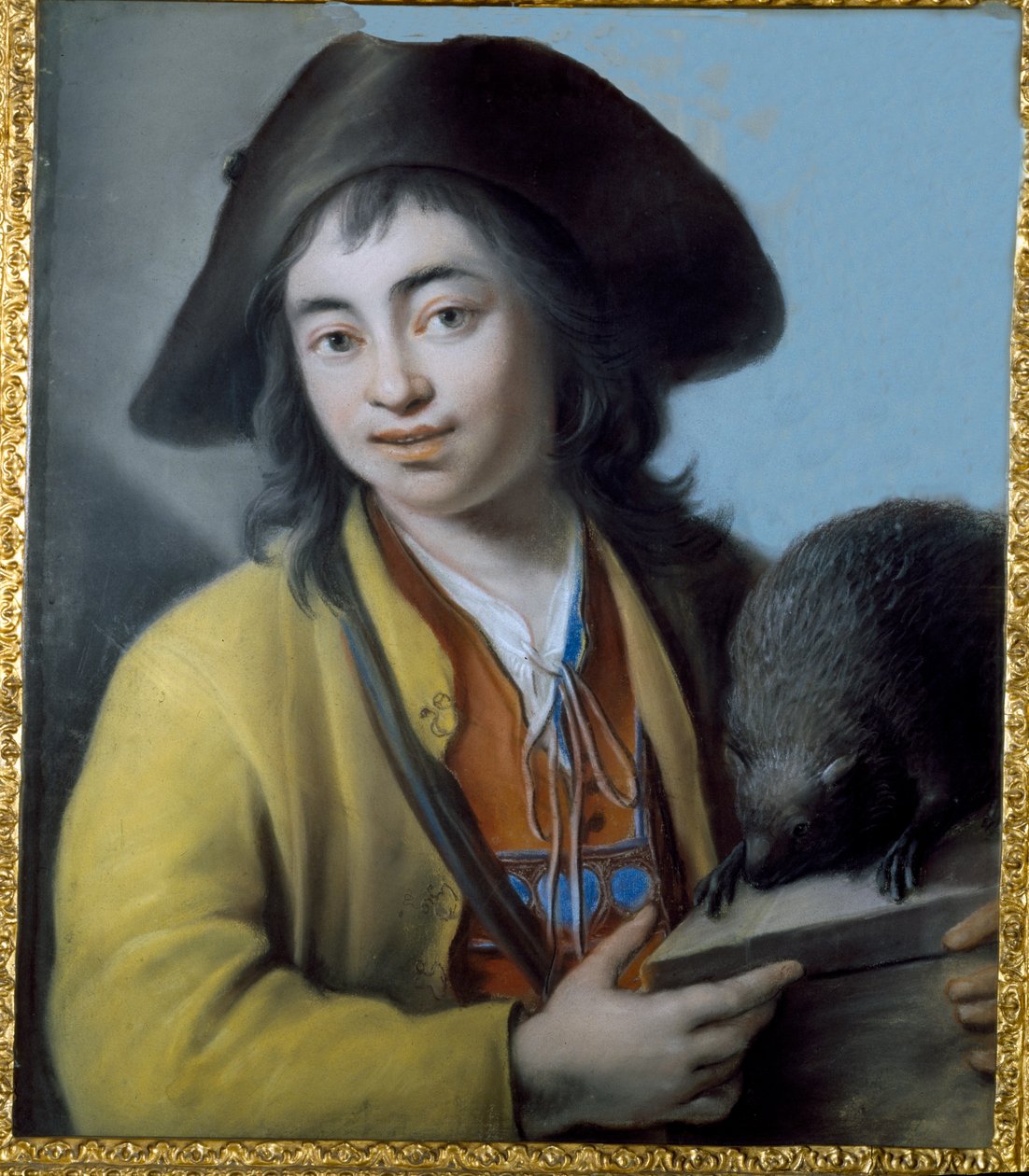 Ragazzo contadino con una marmotta, 1732 da Luigi Pitti