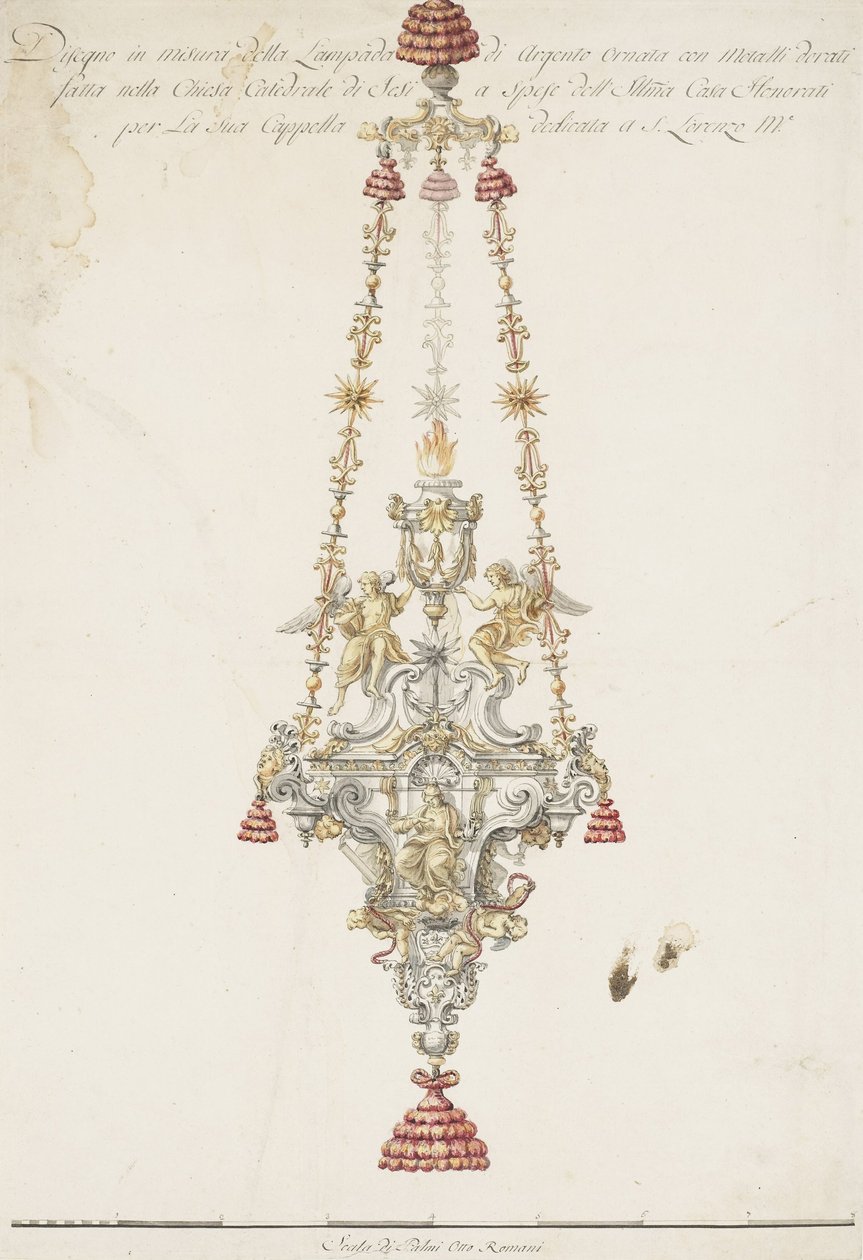 Una lampada d