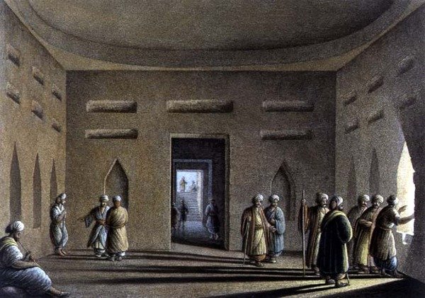 Monumento sulla costa della Siria, tavola 2, pub. da William Watts da Luigi (after) Mayer