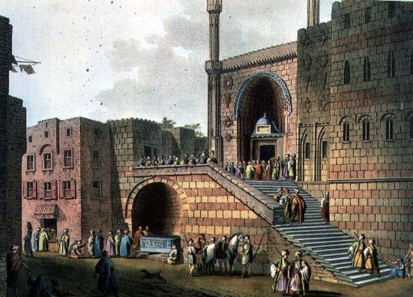 La fontana degli innamorati con la moschea adiacente, tavola 29 da 