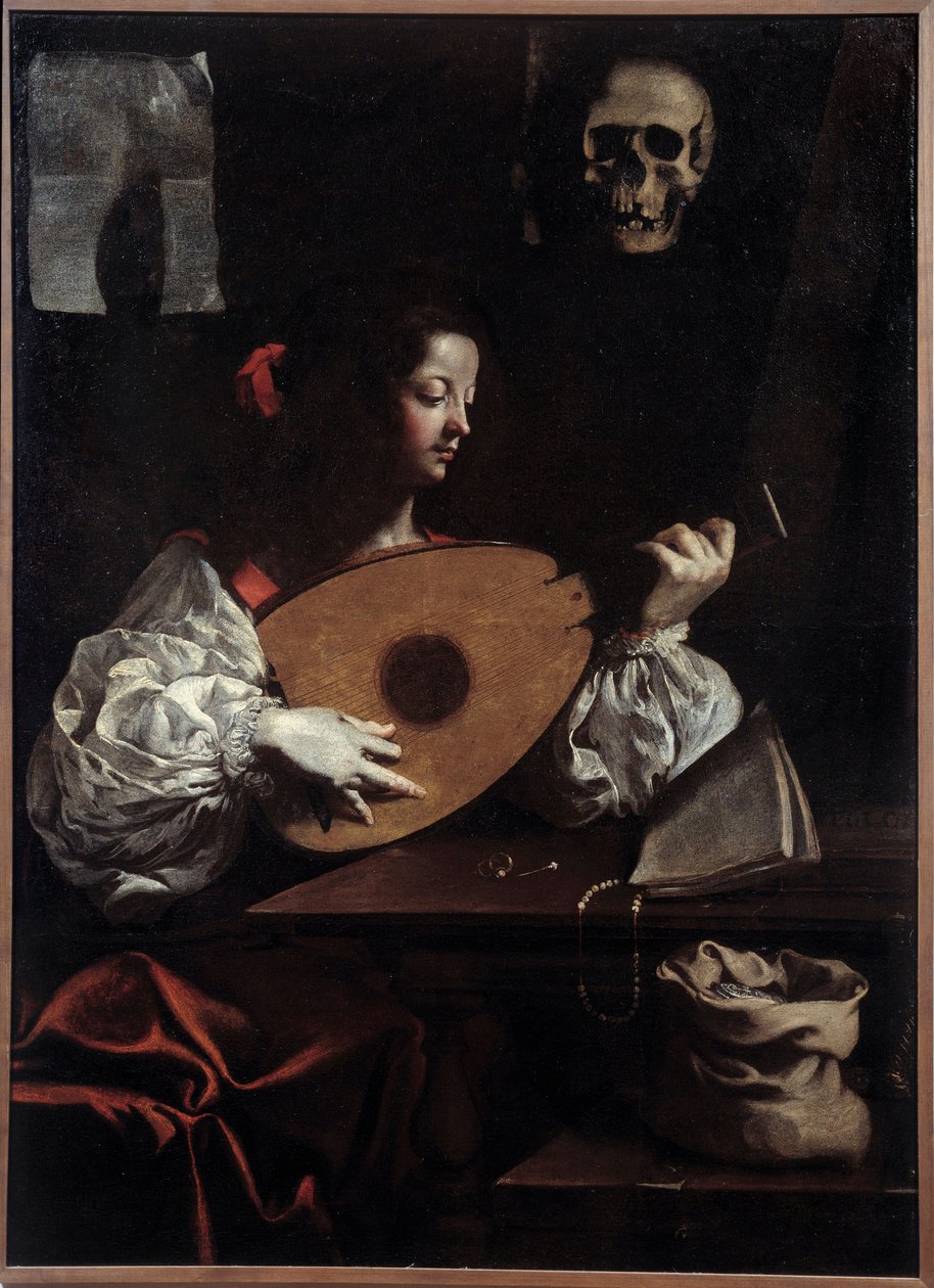Suonatore di liuto da Luigi Miradori