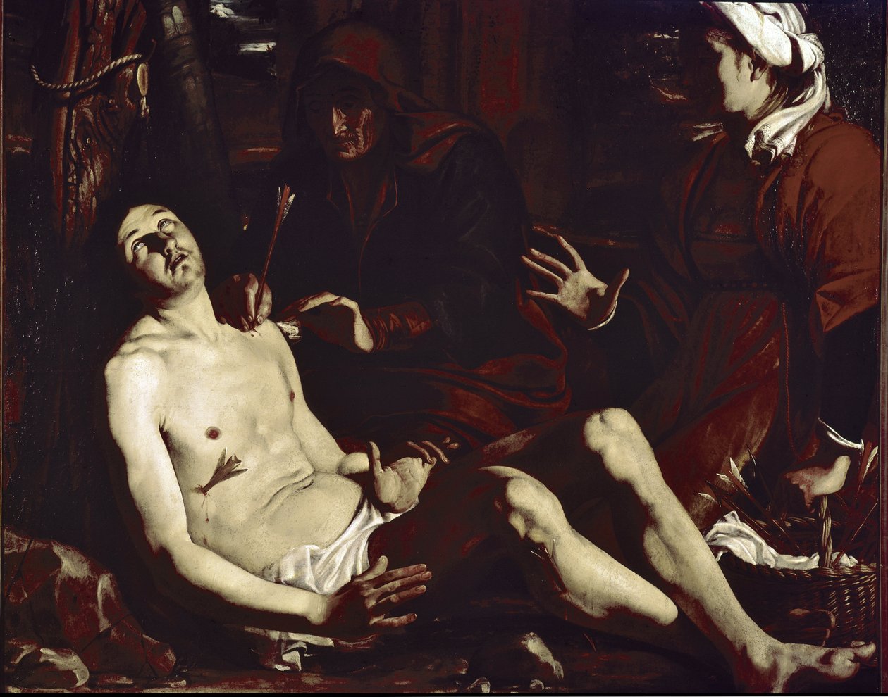 San Sebastiano curato dalle sante donne da Luigi Miradori