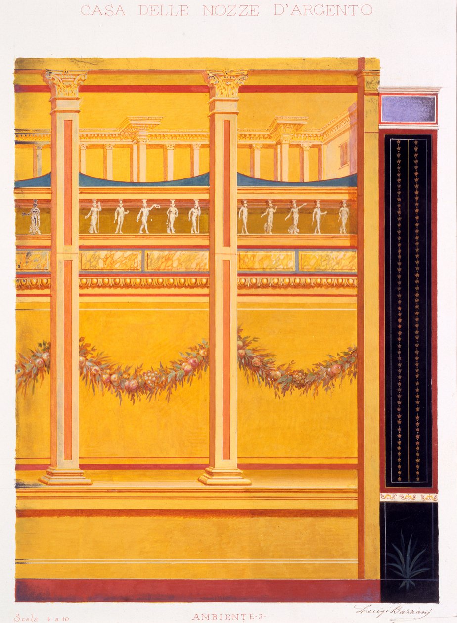 Decorazioni murali dalla Casa delle Nozze d