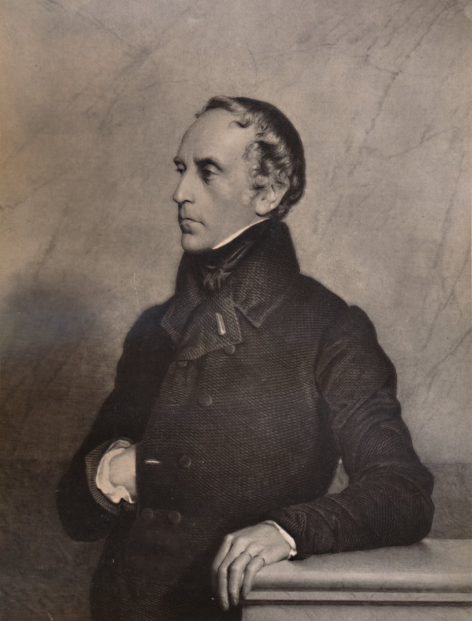 François Pierre Guillaume Guizot, politico e storico francese da Luigi Calamatta