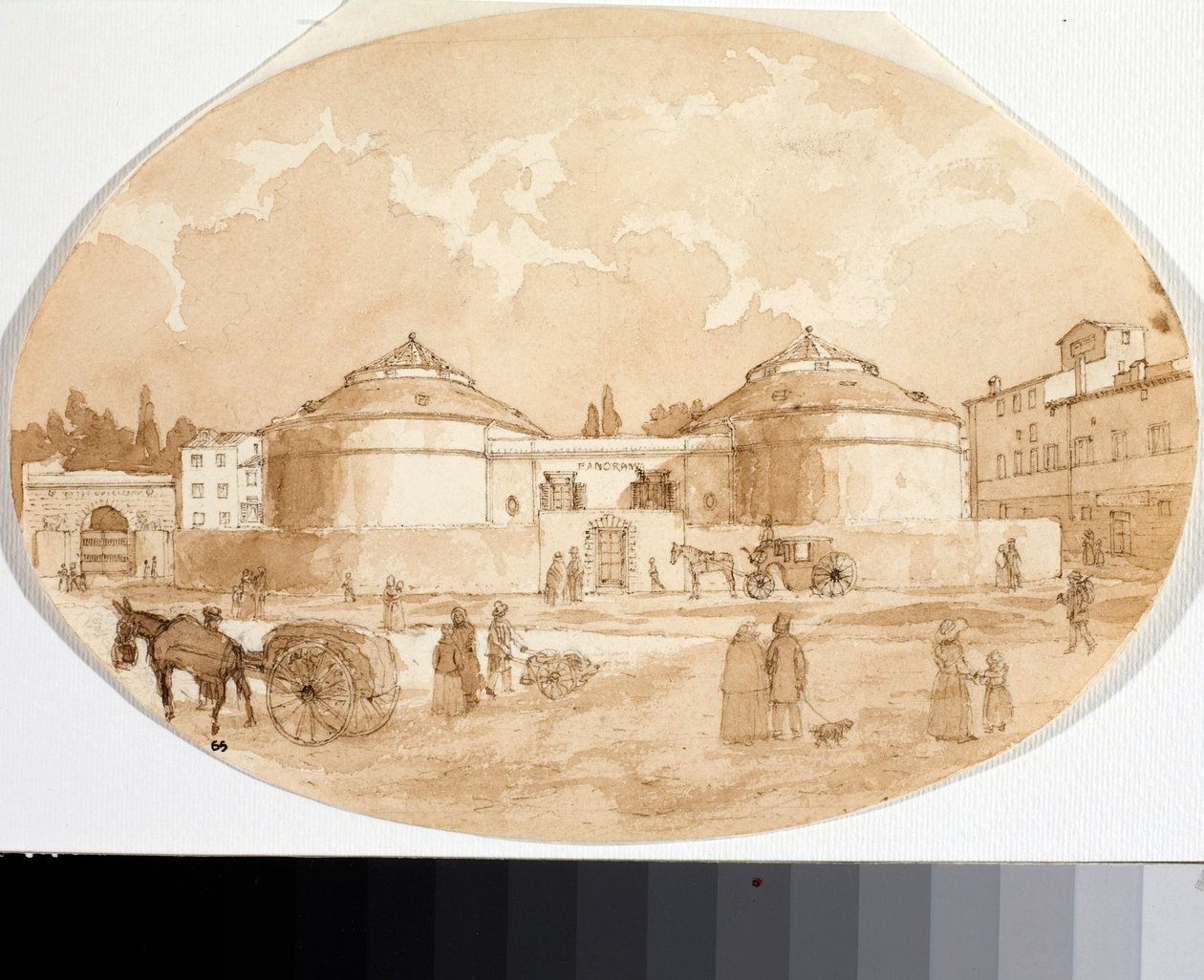 Veduta di piazza Porta al Prato a Firenze da Luigi Garibbo