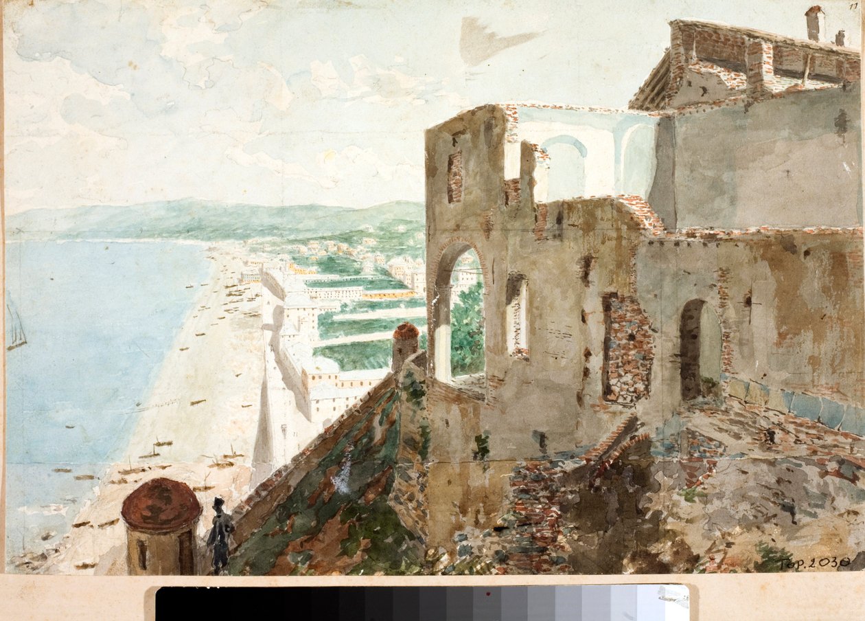 Veduta del quartiere Sampierdarena a Genova da Luigi Garibbo
