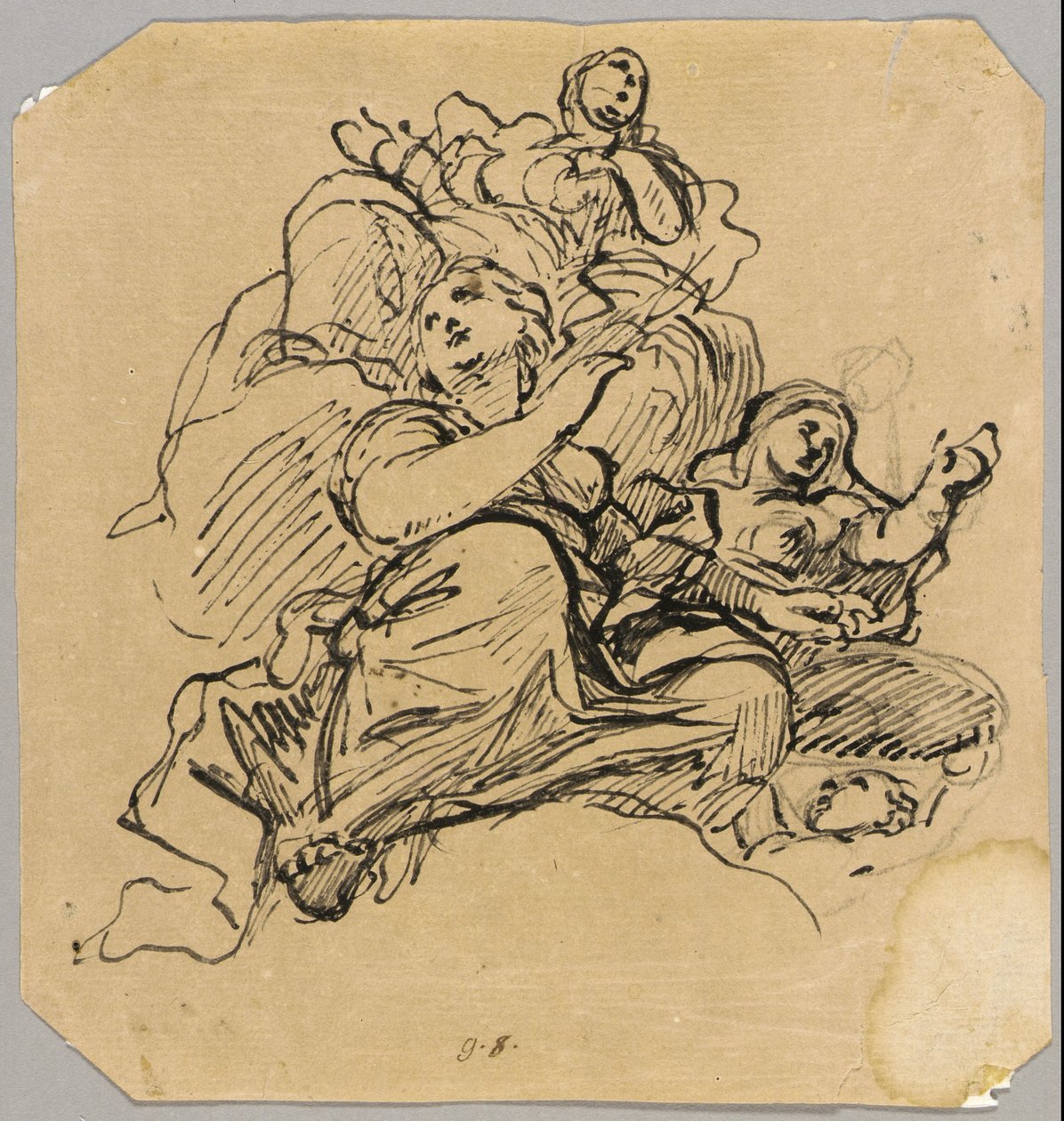 Disegno da Luigi Garzi