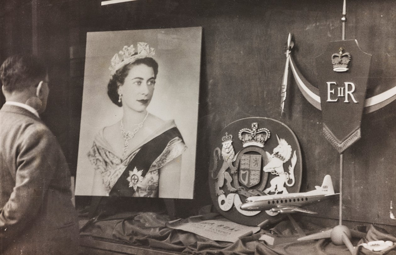 Vetrina Benvenuto alla Regina d