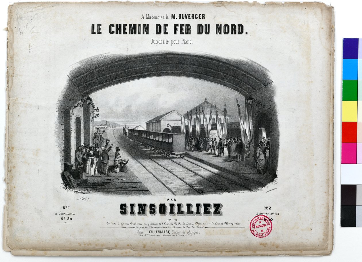 "Le Chemin de Fer du Nord" da Luigi Loir