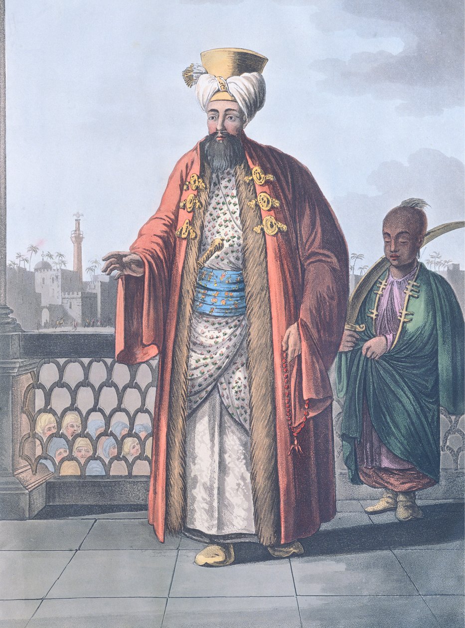 Un Bey Eminenza al Cairo, di Luigi Mayer da Luigi Mayer
