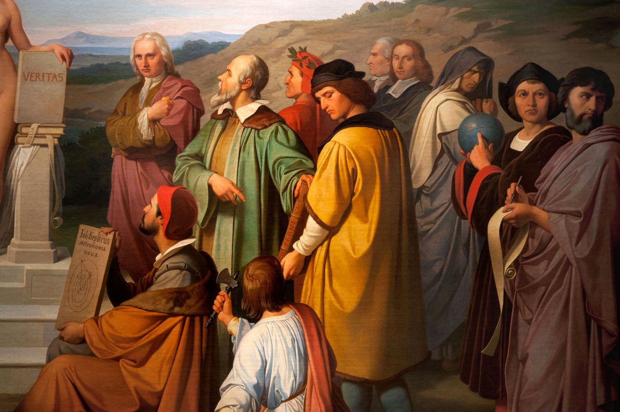 Il trionfo della Verità (dettaglio) da Luigi Mussini