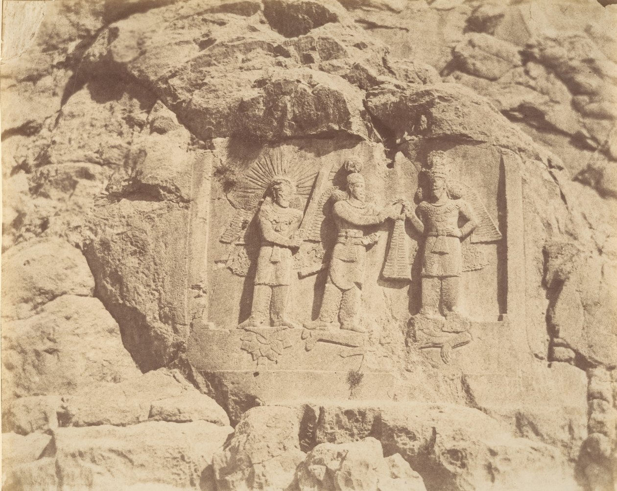 Cerimonia di incoronazione di Shapour II, Kermanshah da Luigi Pesce