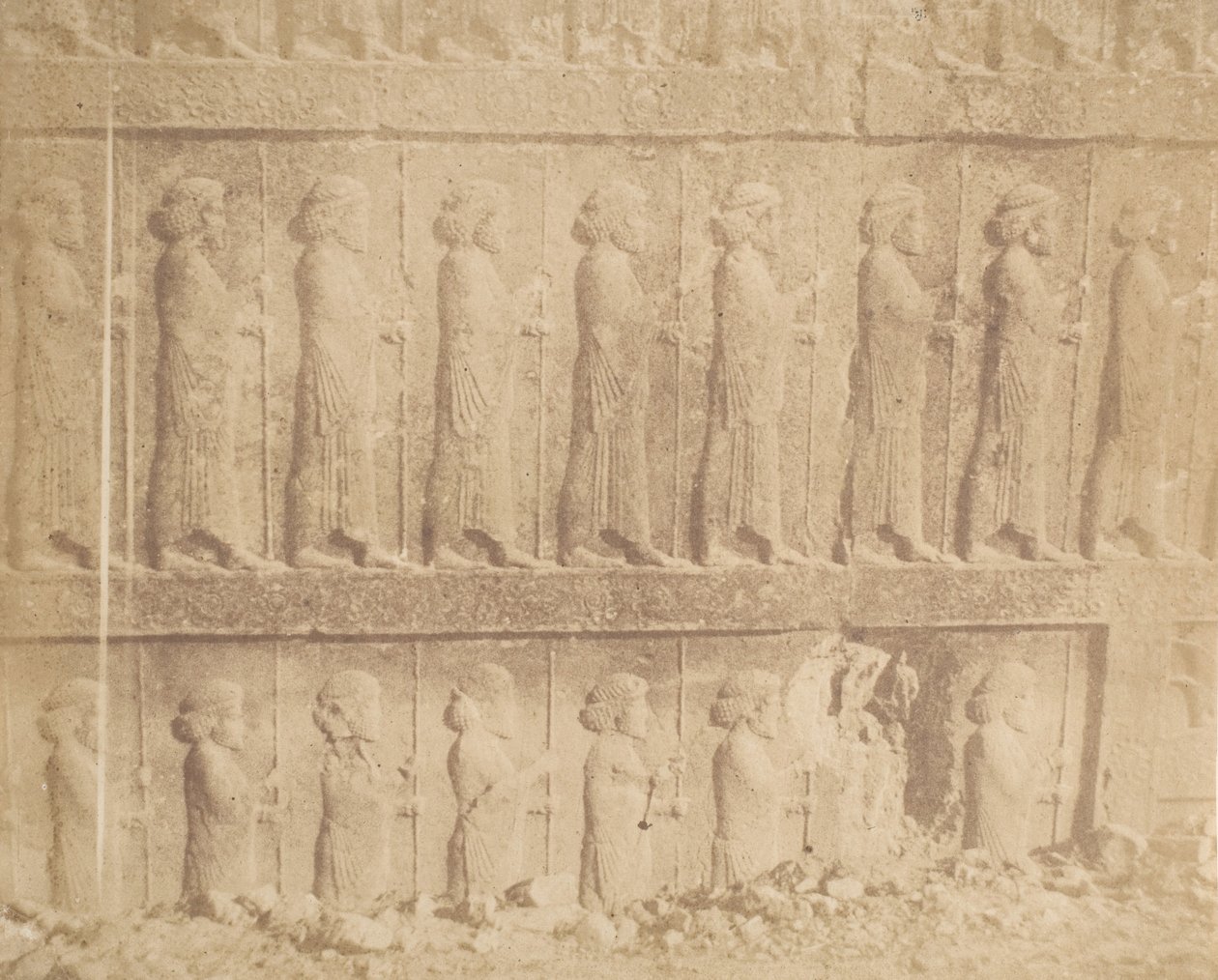 Processione sulla facciata della Grande Scala da Luigi Pesce