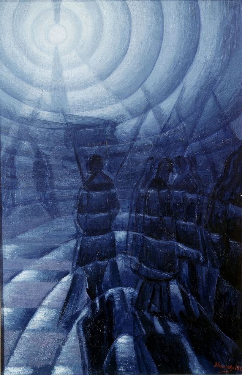 La solidità della nebbia – XX secolo da Luigi Russolo