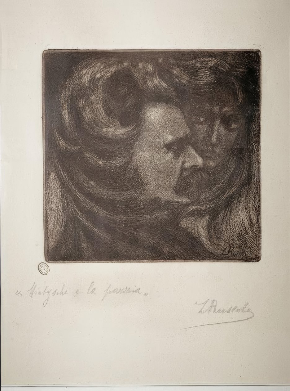 Nietzsche e la follia da Luigi Russolo