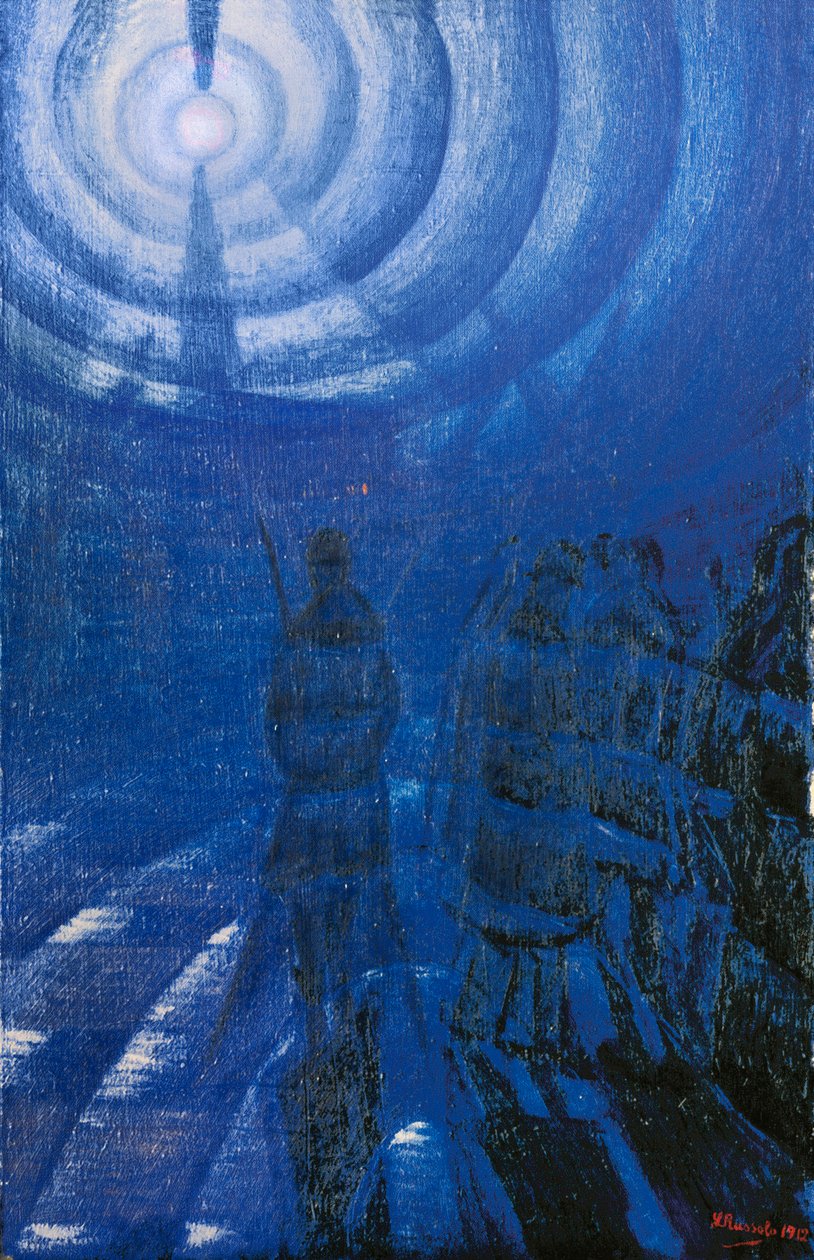 Solidità della nebbia da Luigi Russolo