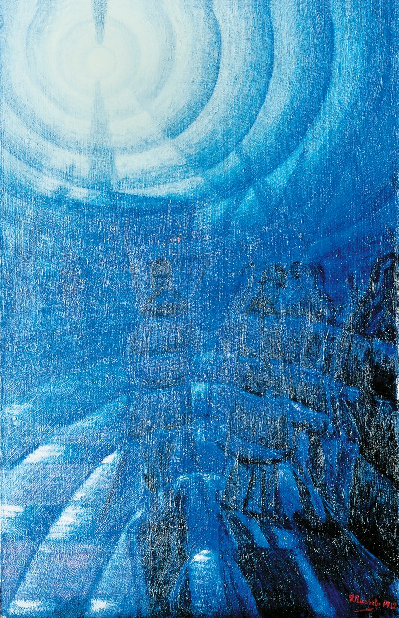 Solidità della nebbia da Luigi Russolo