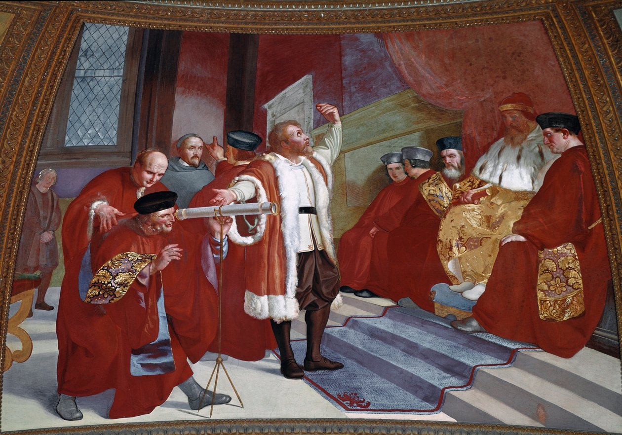 Galileo Galilei alla presenza del Doge da Luigi Sabatelli