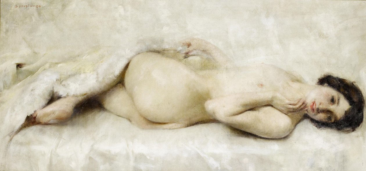 Nudo reclinato da Luigi Serralunga