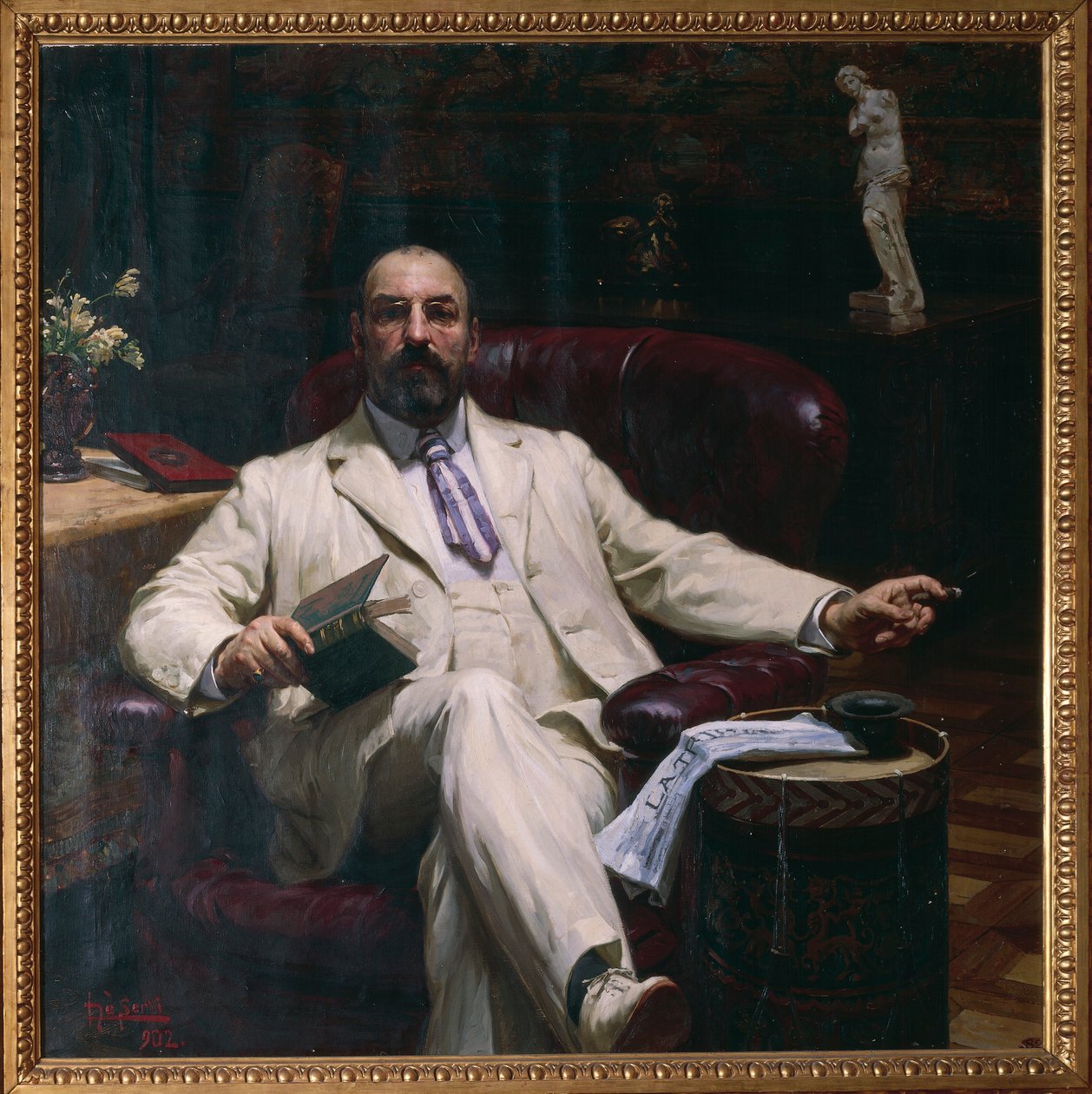 Ritratto di Evan Mackenzie da Luigi de Servi