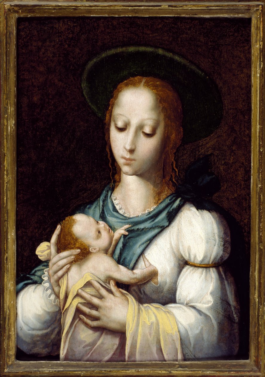La Vergine e il Bambino, c. 1567 da Luis de Morales
