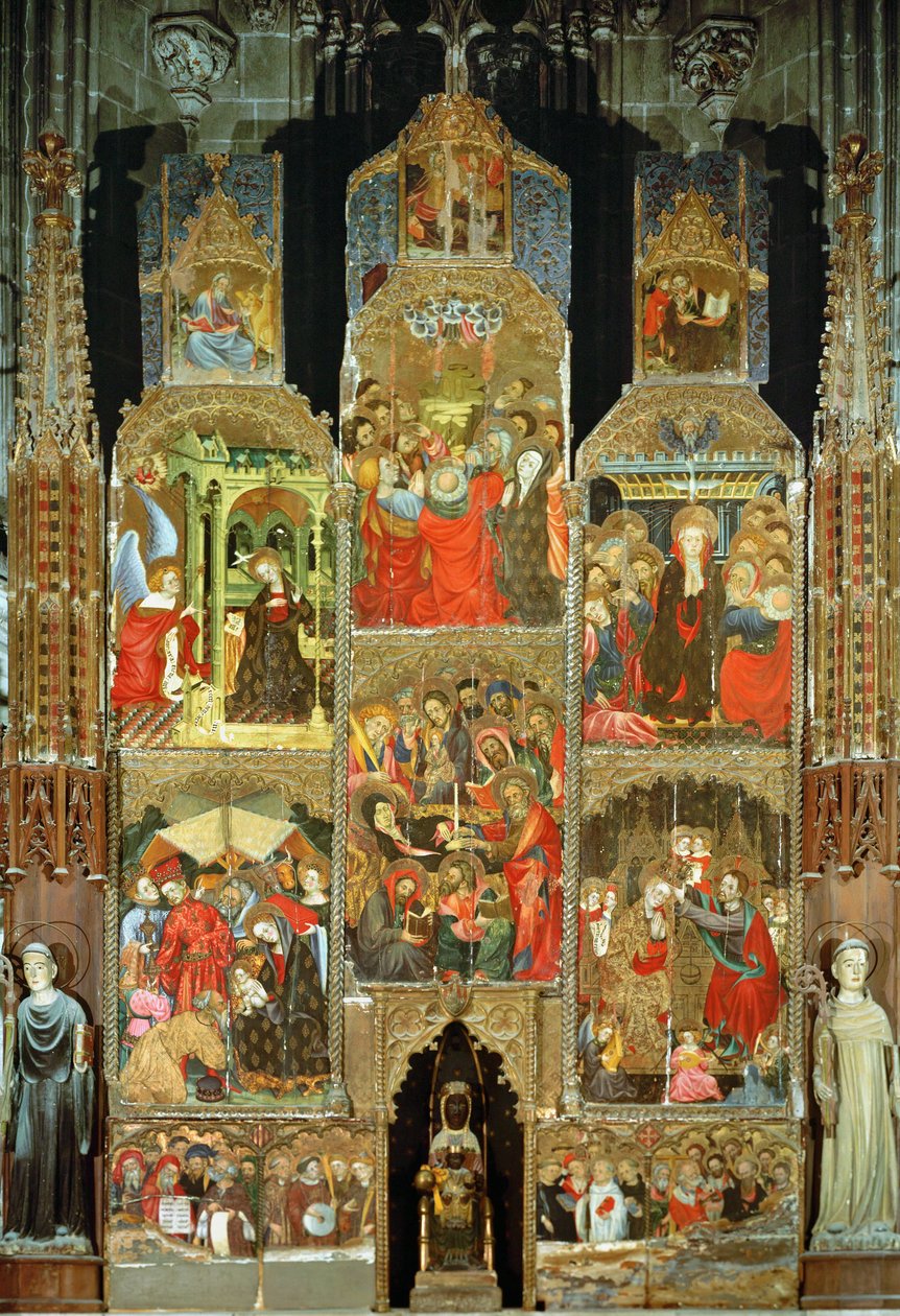 Altare di Santa Maria da Luis Borrassa