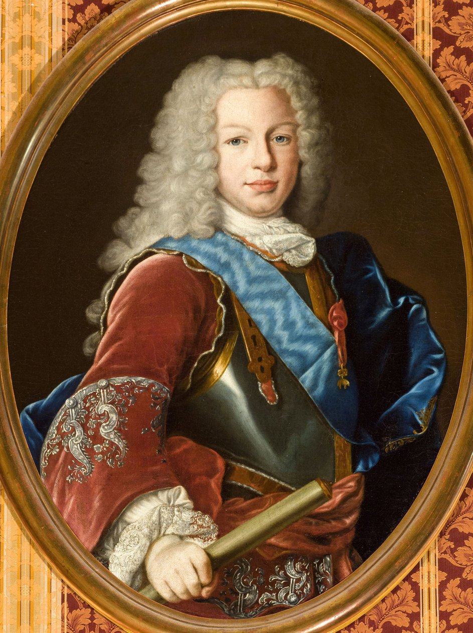 Ritratto di Ferdinando VI di Spagna da Luis Egidio Melendez
