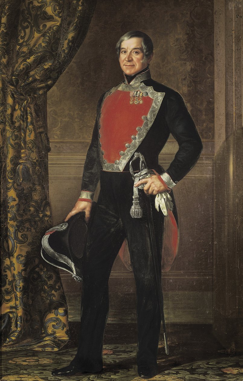 Ritratto di Don Francisco Ignacio de Montserrat. 1842 - 1850 da Luis Lopez Piquer