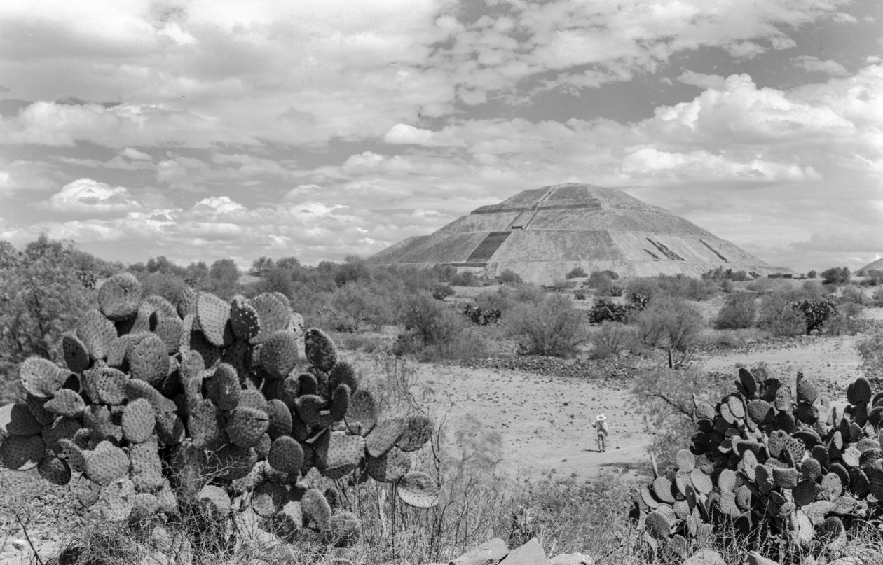 Piramide monumentale Maya, penisola dello Yucatan. 1936 da Luis Marden