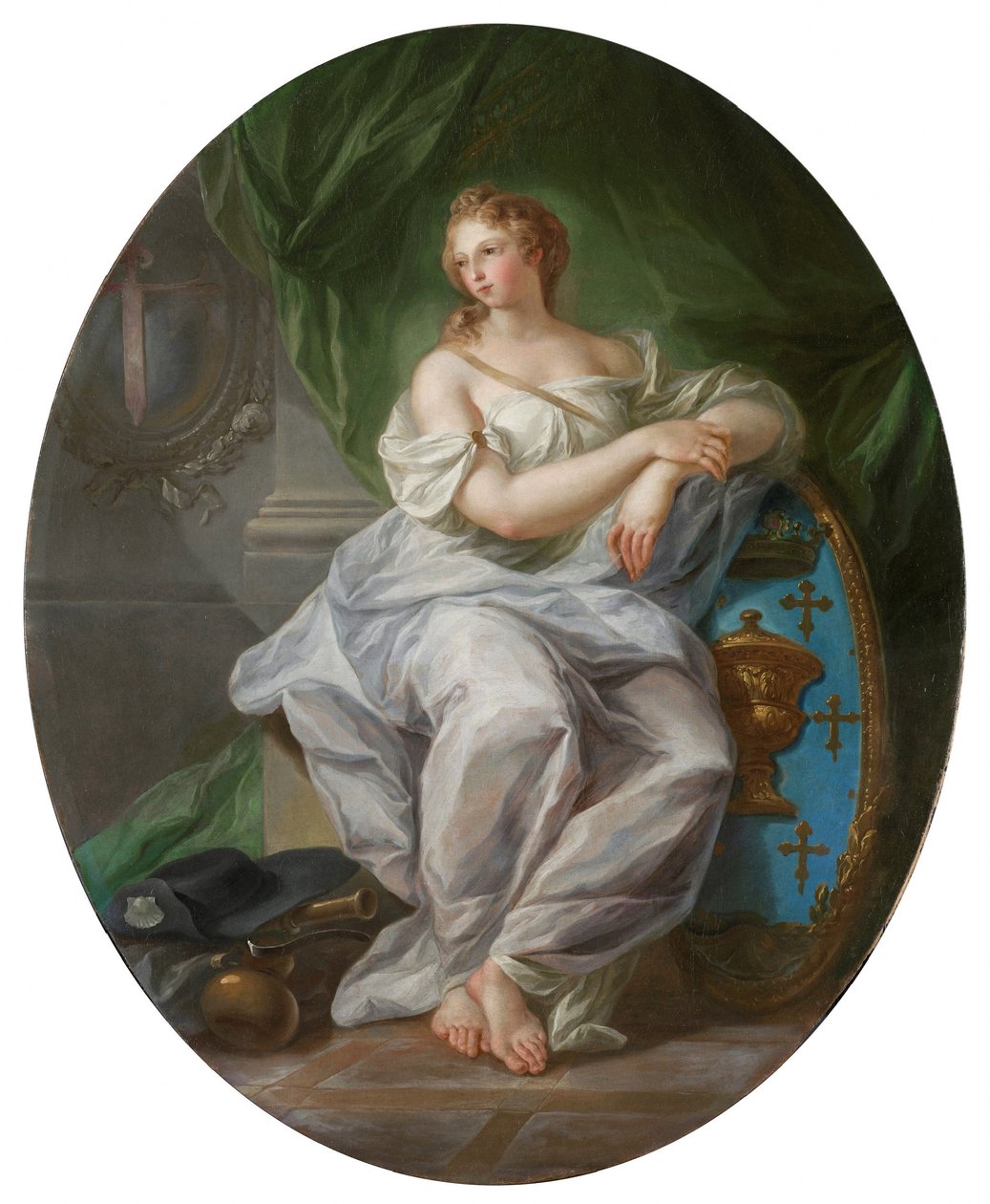 Allegoria della Galizia - Luis Paret Alcázar (1789)FXD da Luis Paret y Alcazar