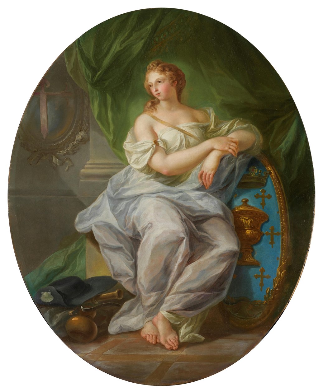Allegoria della Galizia - Luis Paret Alcázar (1789) da Luis Paret y Alcazar