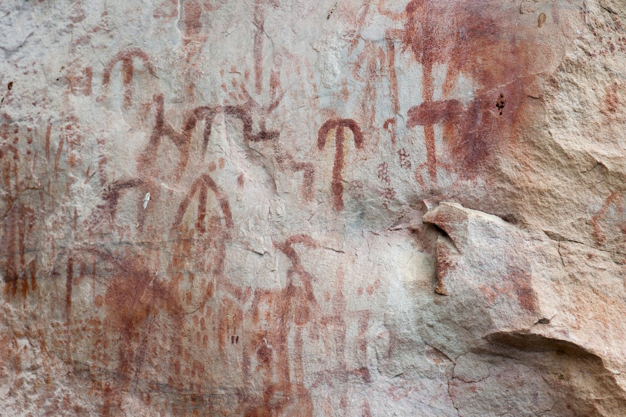 Pittografia, Faical, San Ignacio, Cajamarca, Perù da Luis Rosendo.