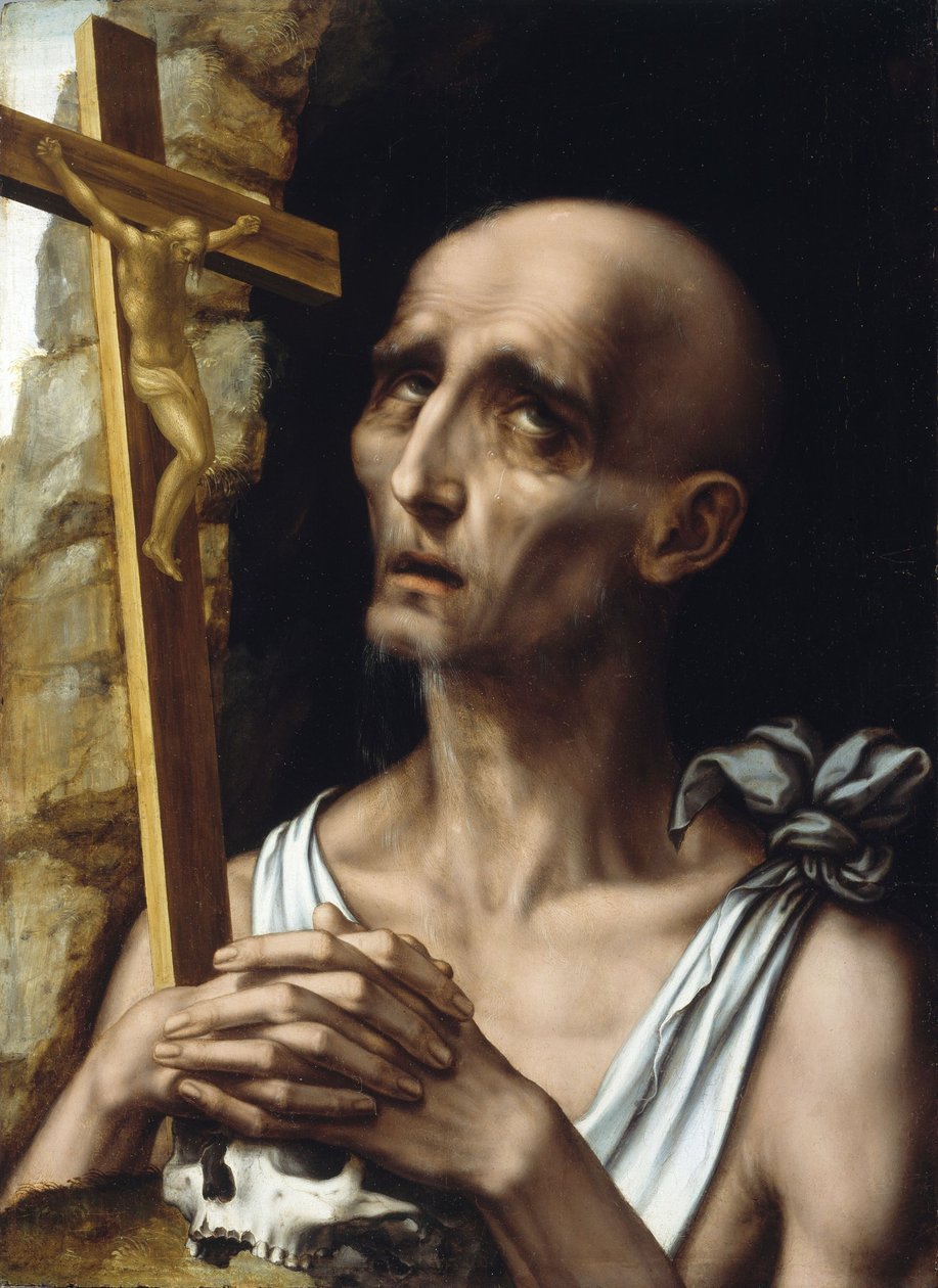 San Girolamo nel deserto da Luis de Morales