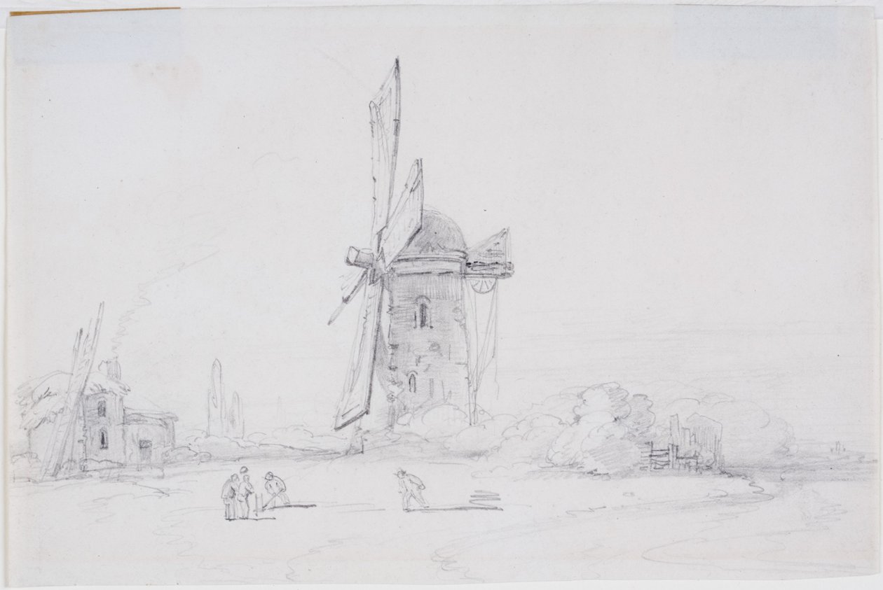 Paesaggio con Mulino a Vento da Luke Clennell