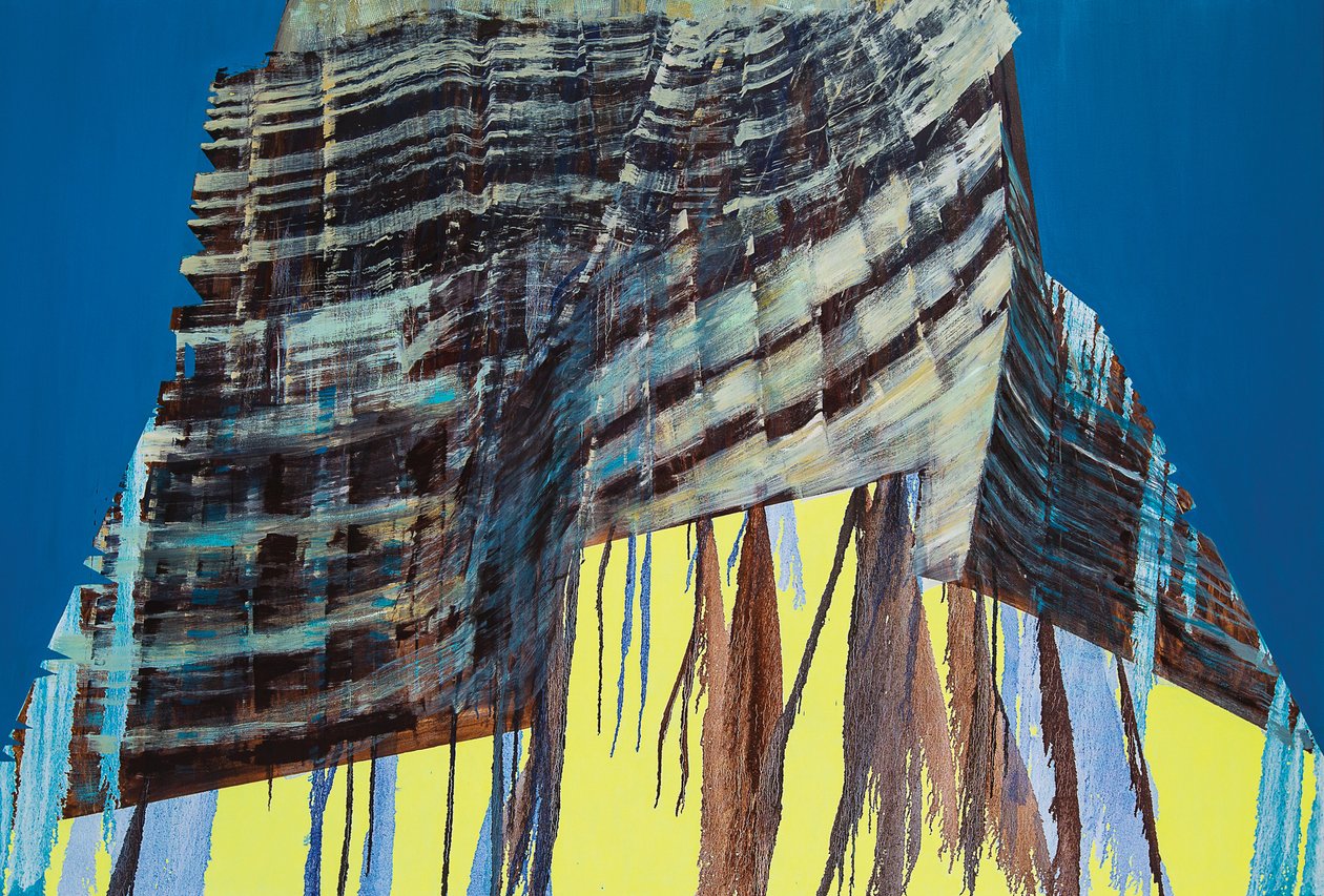 Work in Progress IV, 2014 (olio su tela) da Luke M Walker