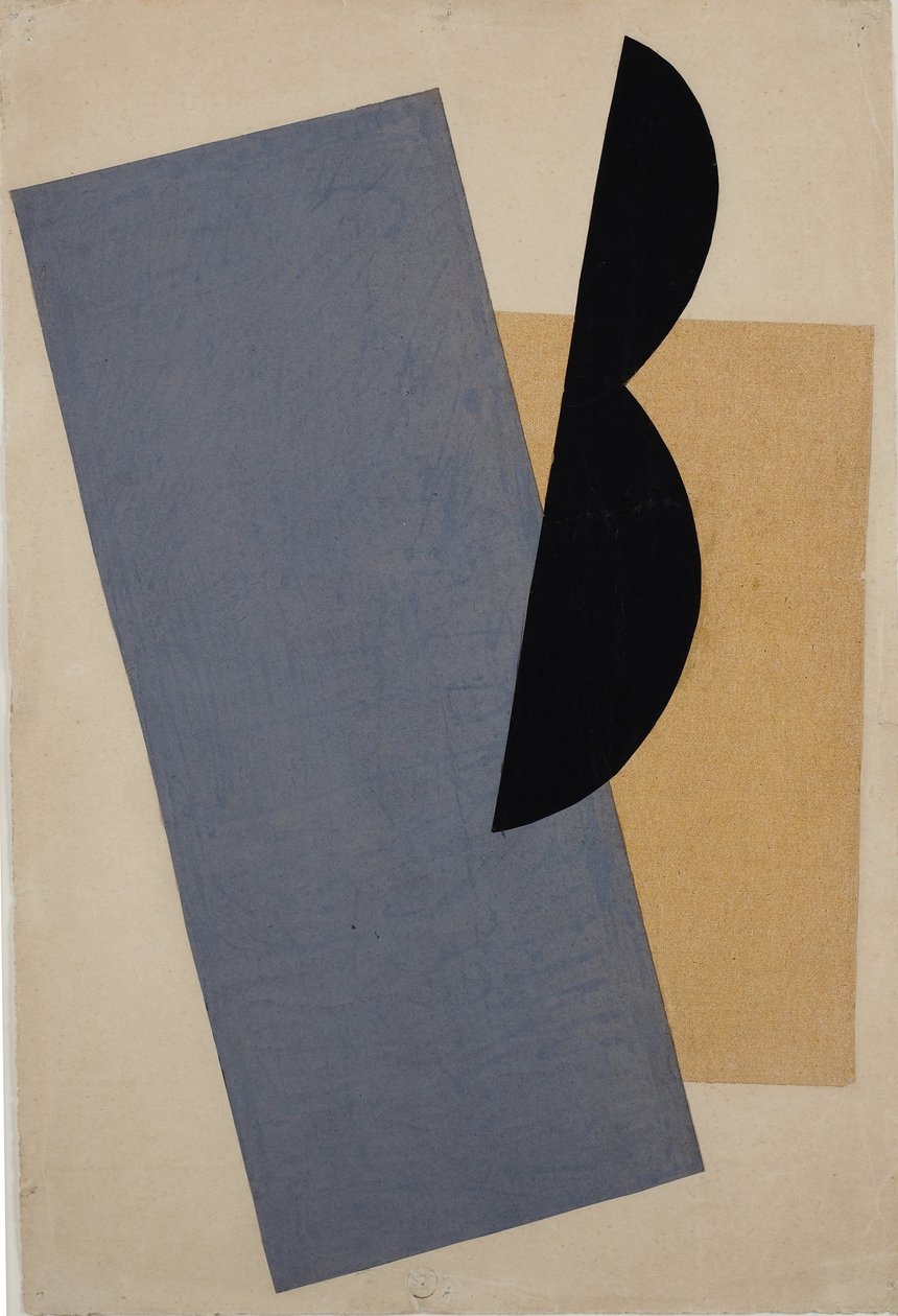 Composizione Blu-Giallo-Nero da Lyubov Sergeevna Popova