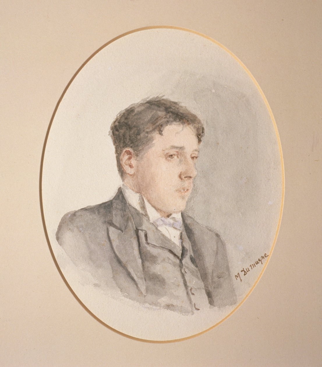 Ritratto di Arnold Bennett (1867-1931) da M. Dumayne