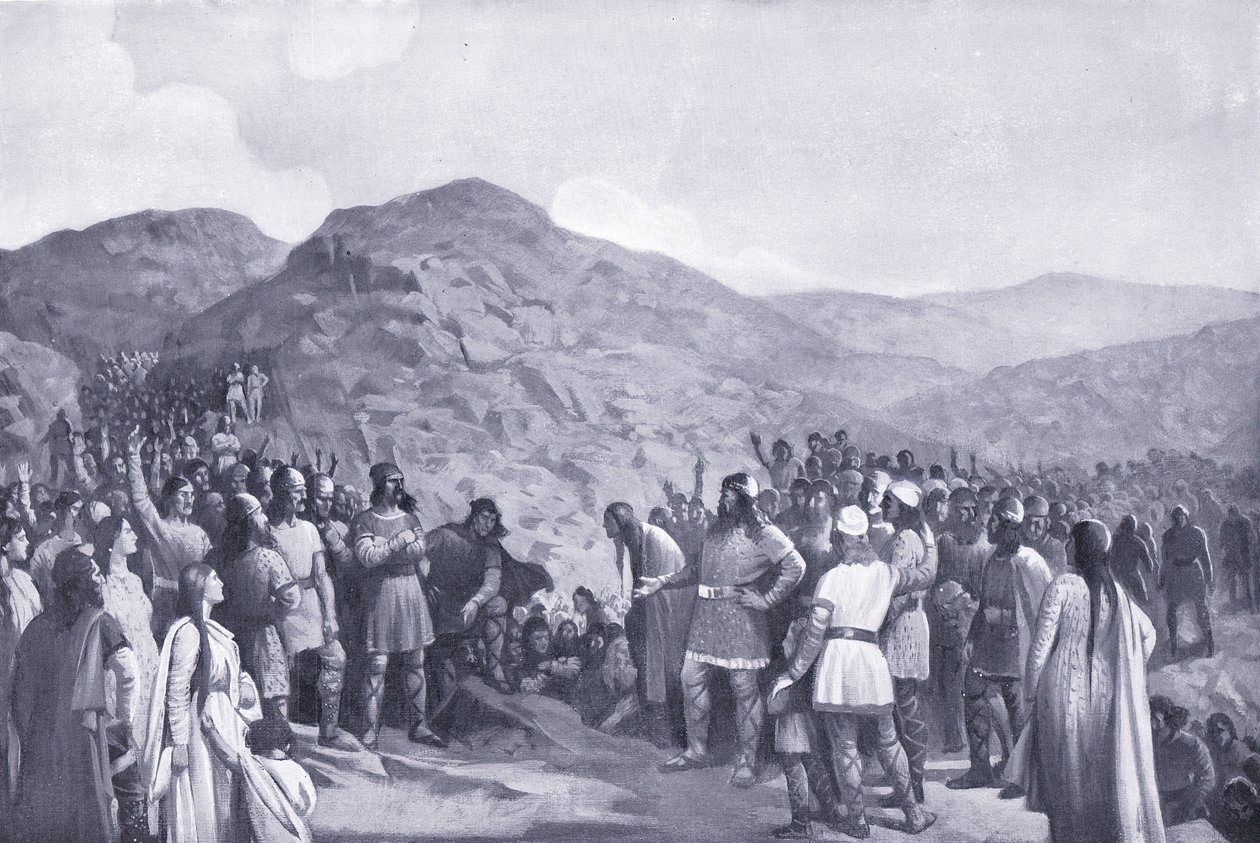 Raduno tribale gallese, anni 