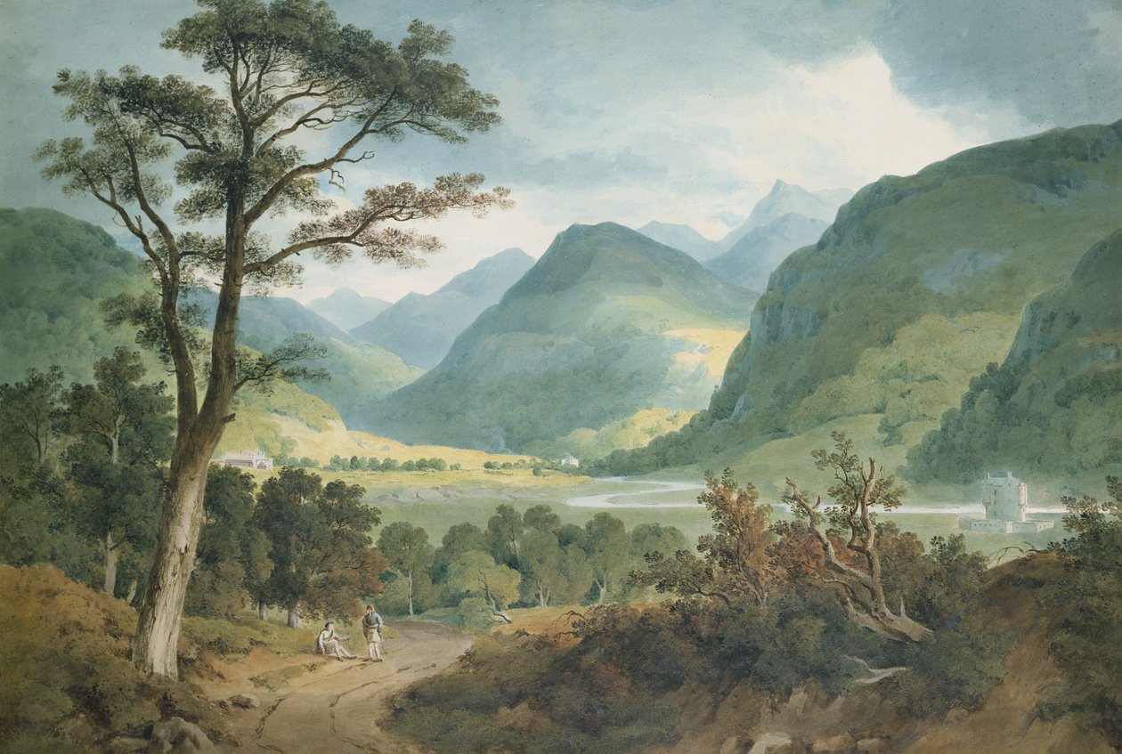 Vicino al castello di Braemar da M. W. Williams