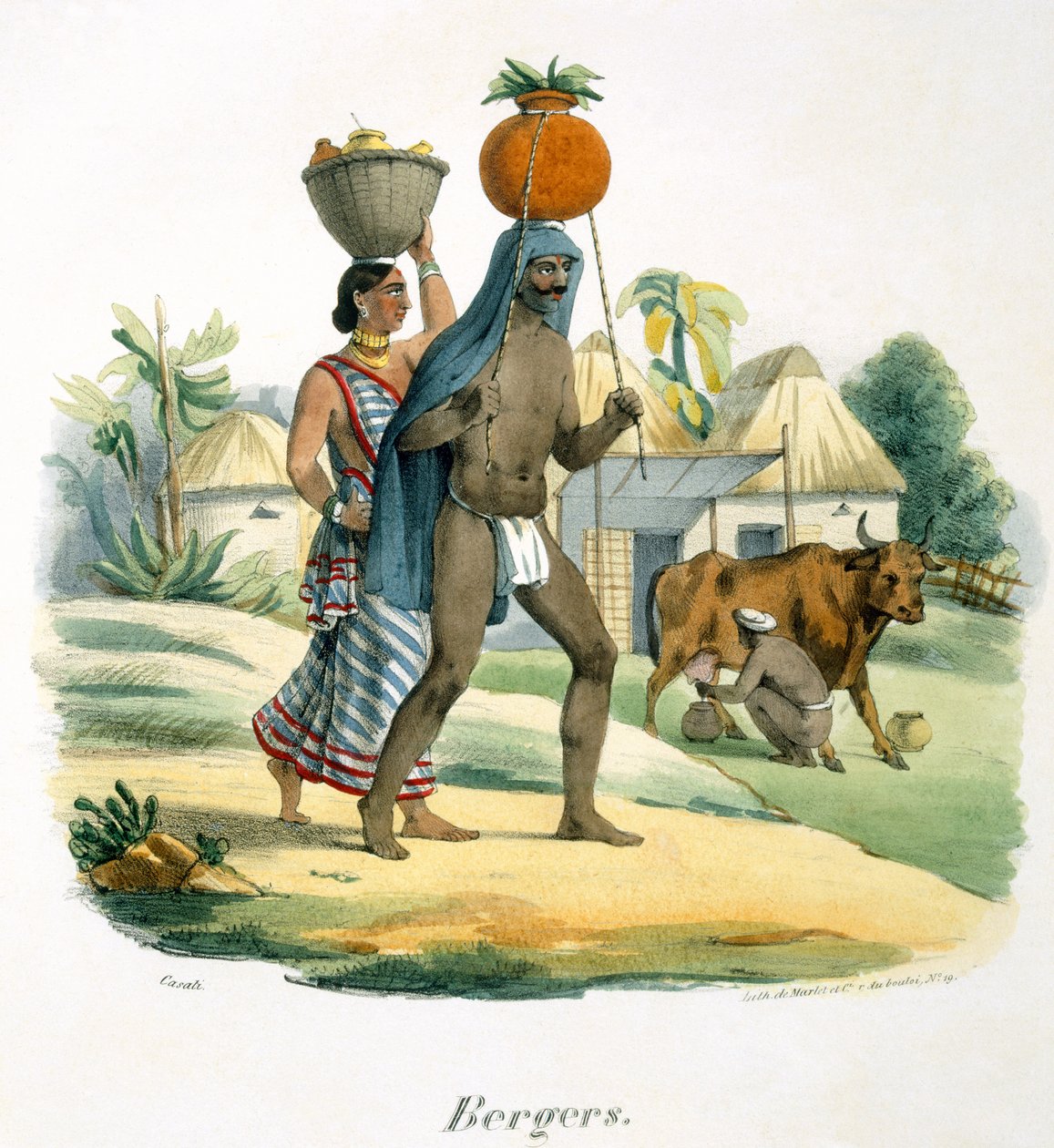 Pastori, 1827-35 da M.E. Burnouf