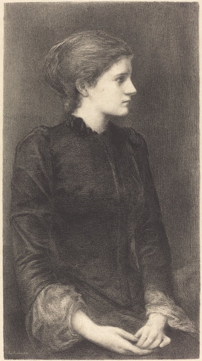 Mrs. Bonham da M.G. Fuchs after Sir Edward Coley Burne Jones