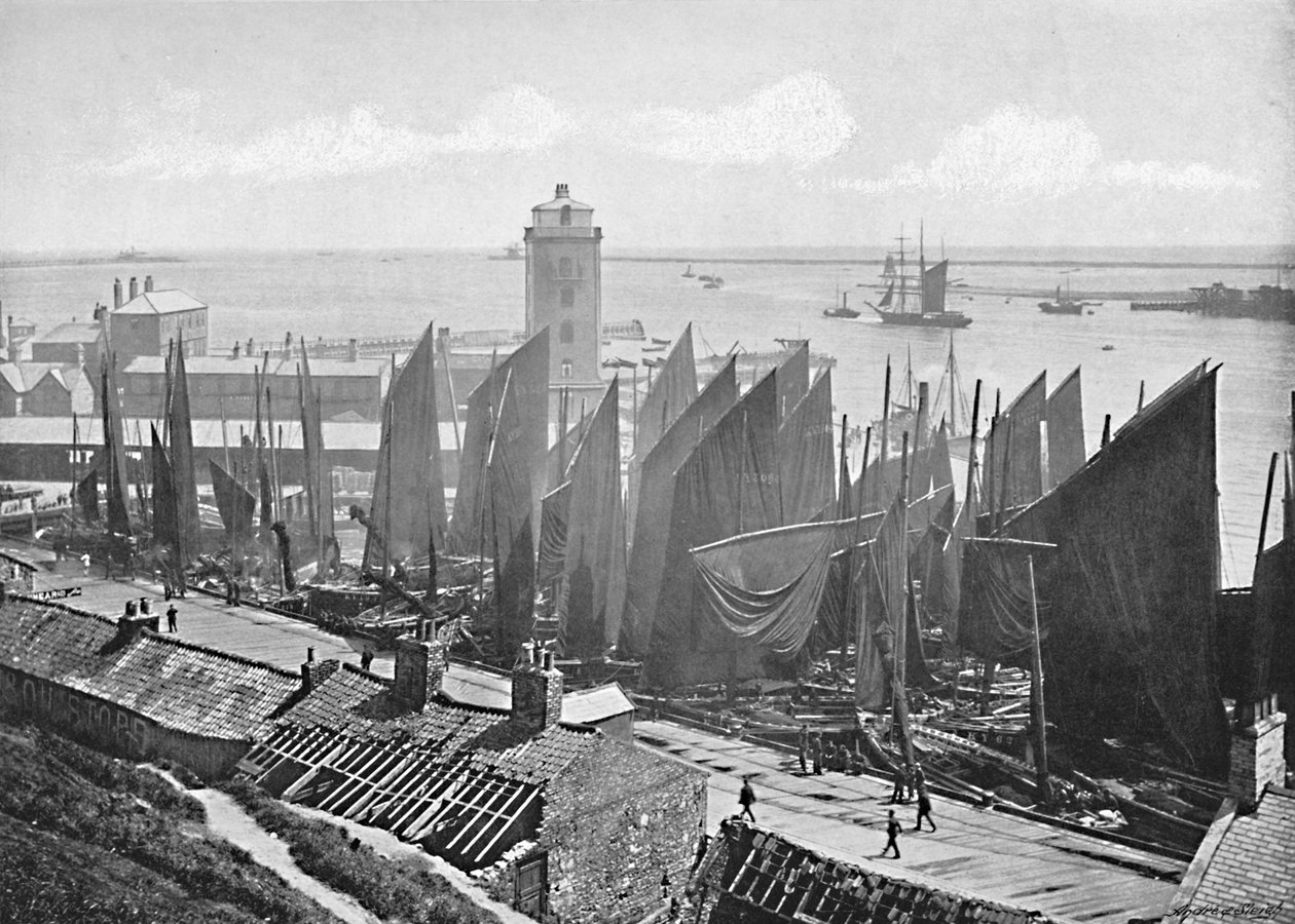 Luce Bassa, North Shields, c1896 da M. Aunty