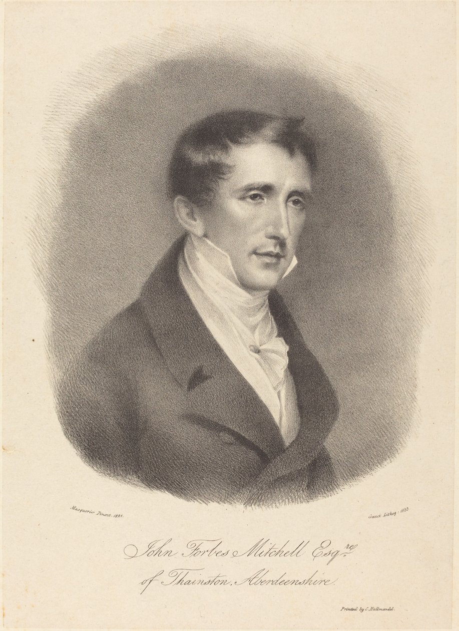 John Forbes Mitchell da M. Gauci after John James Masquerier