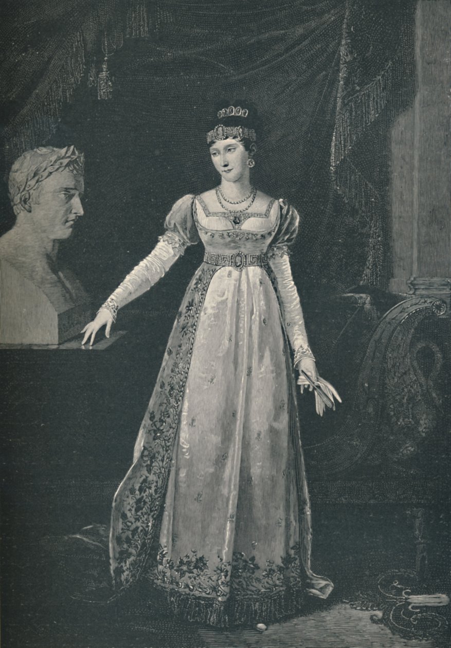 Marie-Pauline Bonaparte - Madame Leclerc, Principessa Borghese, c1806, 1896 da M. Haider